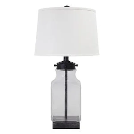 Glass Table Lamp 